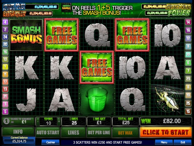 Incredible Hulk Slot Machine