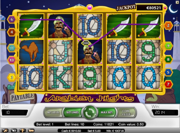 Arabian Nights Slot Machine