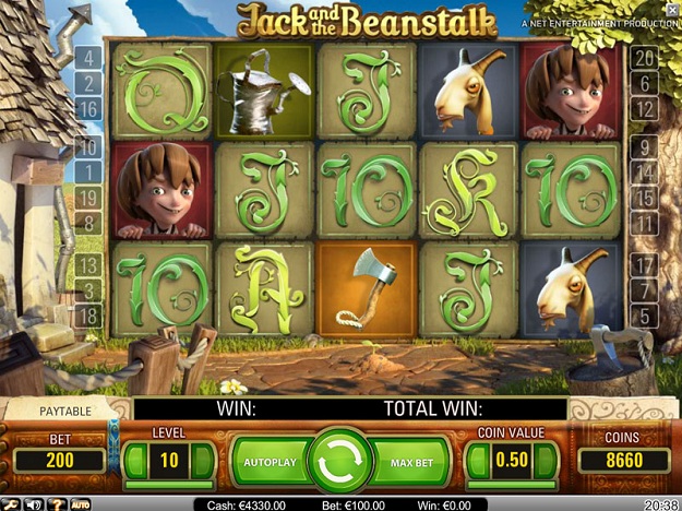 Jack and the Beanstalk Slot Machine